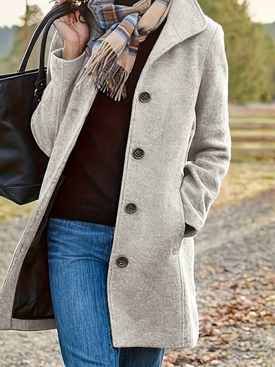 Alora | Elegant Wool Coat
