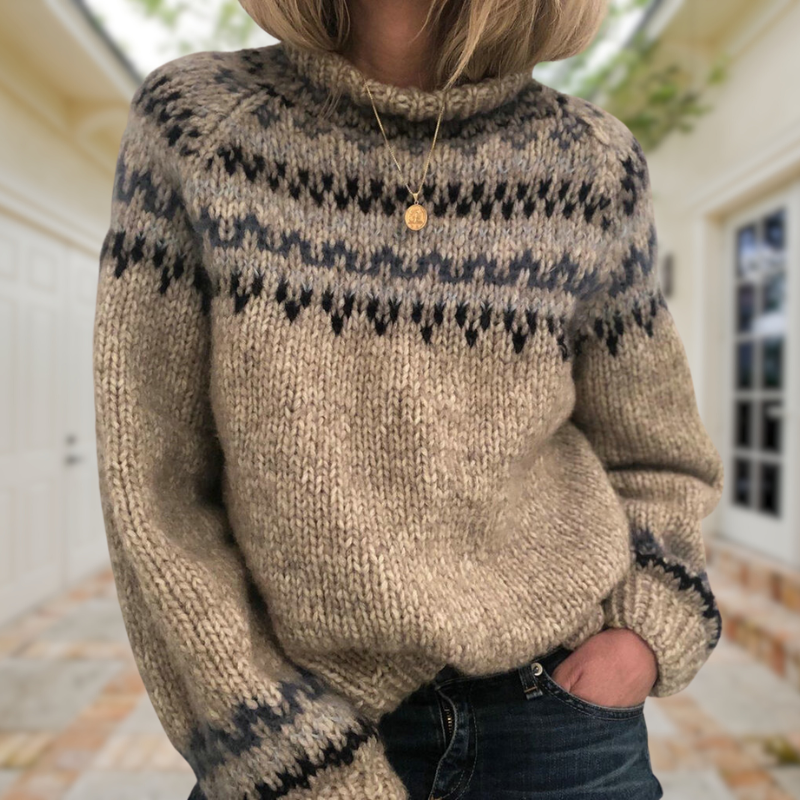 Annie | Retro Sweater
