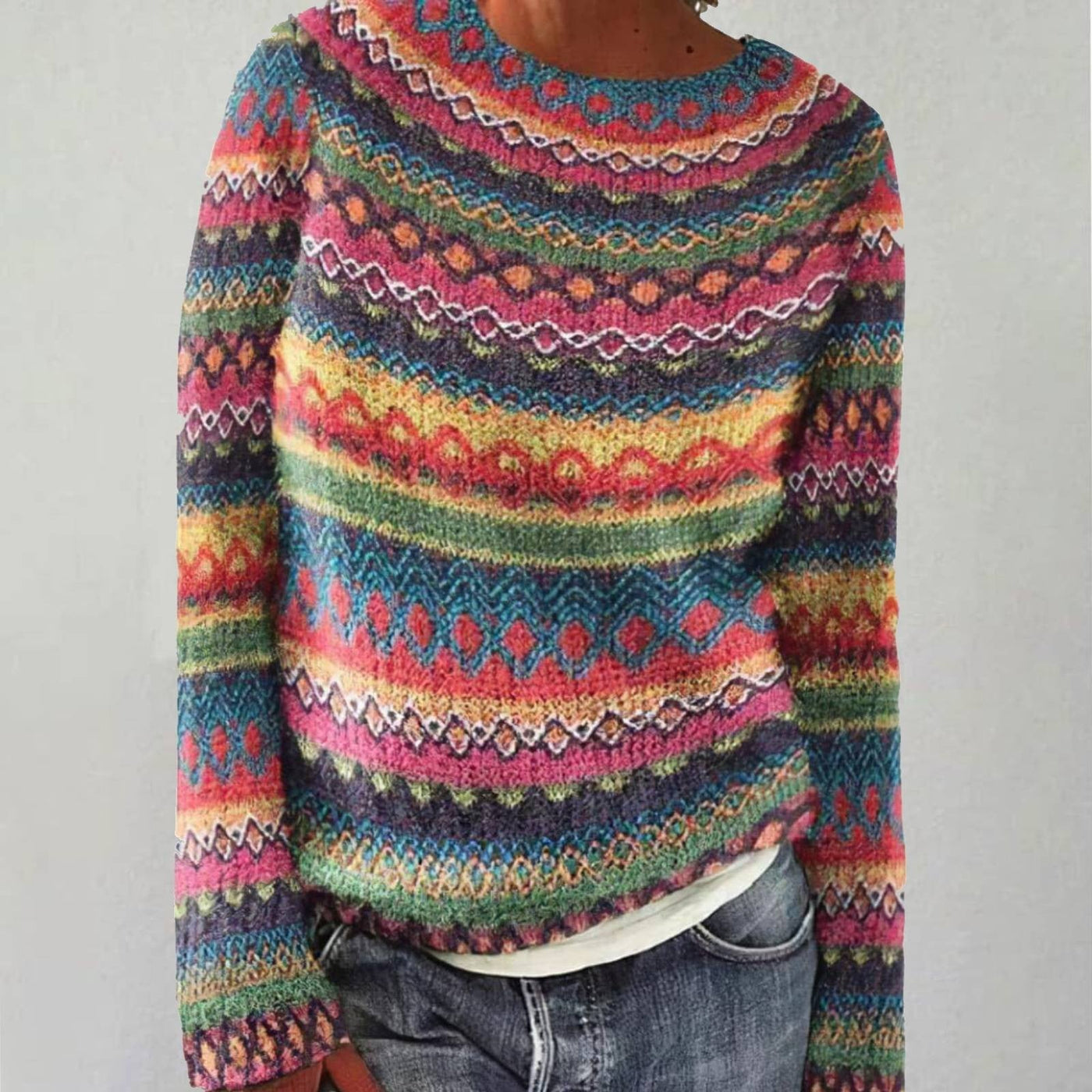 Candice | Retro Sweater