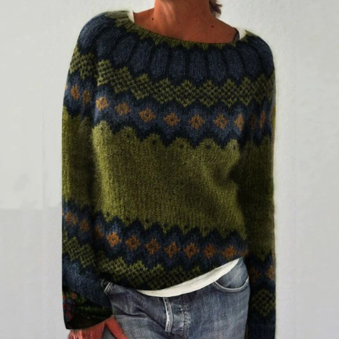 Amber | Retro Sweater