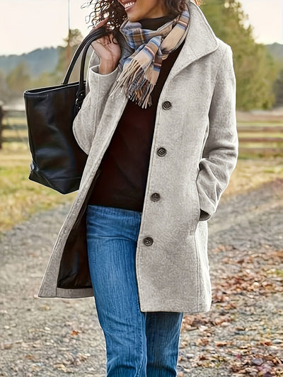 Alora | Elegant Wool Coat