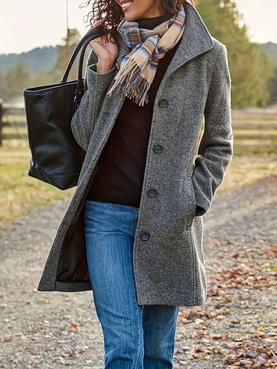Alora | Elegant Wool Coat