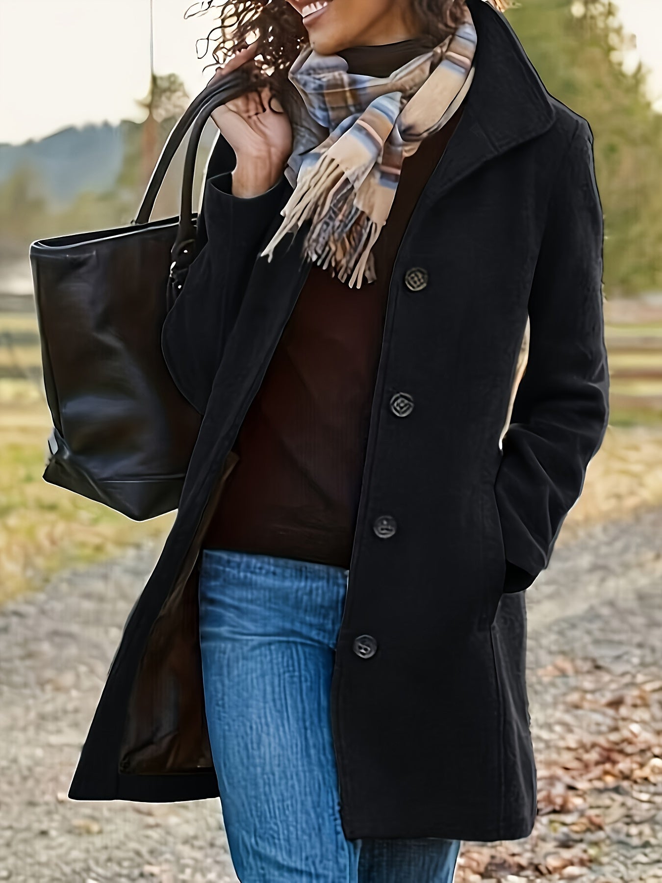 Alora | Elegant Wool Coat