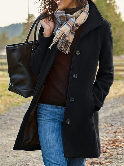 Alora | Elegant Wool Coat