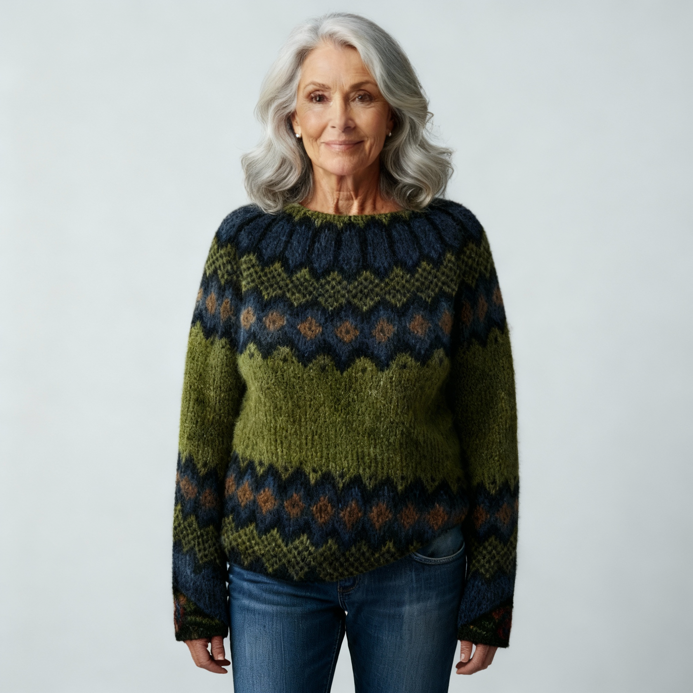 Amber | Retro Sweater