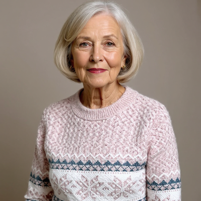 April | Retro Sweater