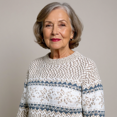 April | Retro Sweater