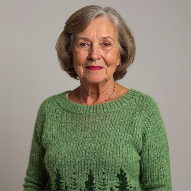 Angelica | Retro Sweater