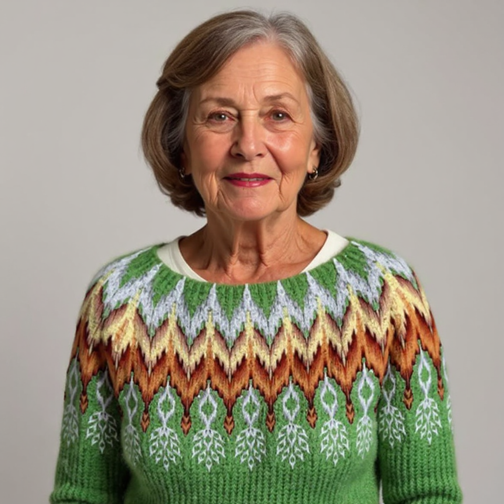 Frances | Retro Sweater